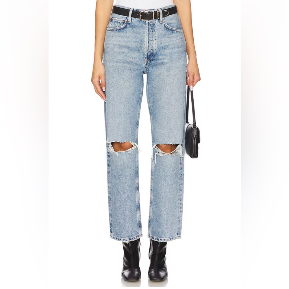 Studio Blue Light Blue Women's Straight Leg Jeans